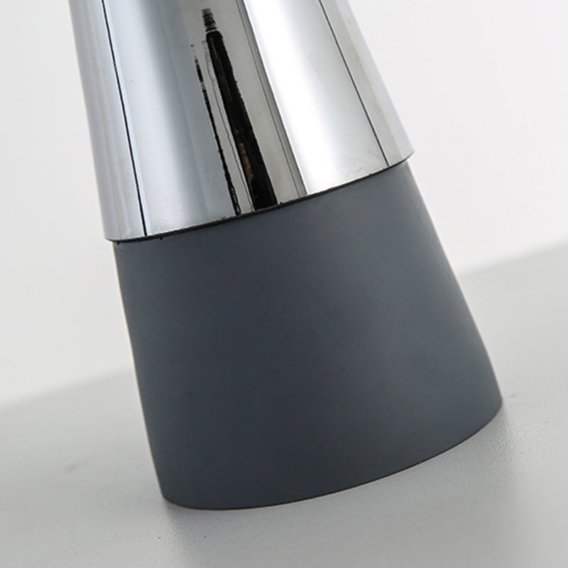 Lampada da comodino in vetro con lampada da tavolo affusolata ultramoderna per camera da letto