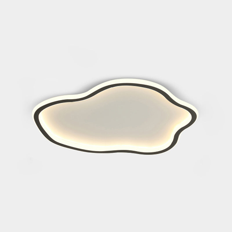 Minimalisme Metalen LED-inbouwlamp Geometrische plafondinbouw voor slaapkamer