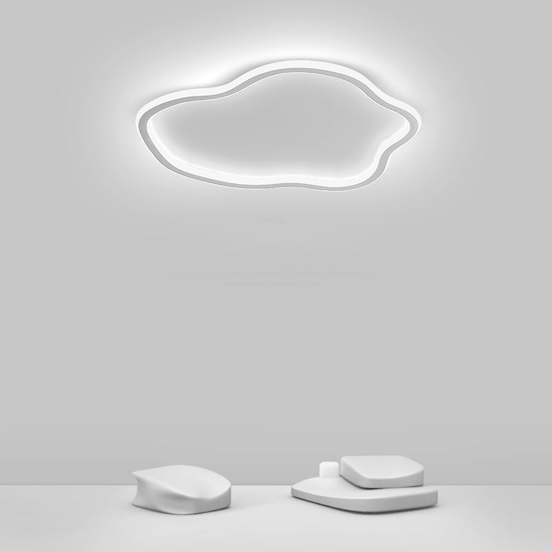 Minimalisme Metalen LED-inbouwlamp Geometrische plafondinbouw voor slaapkamer