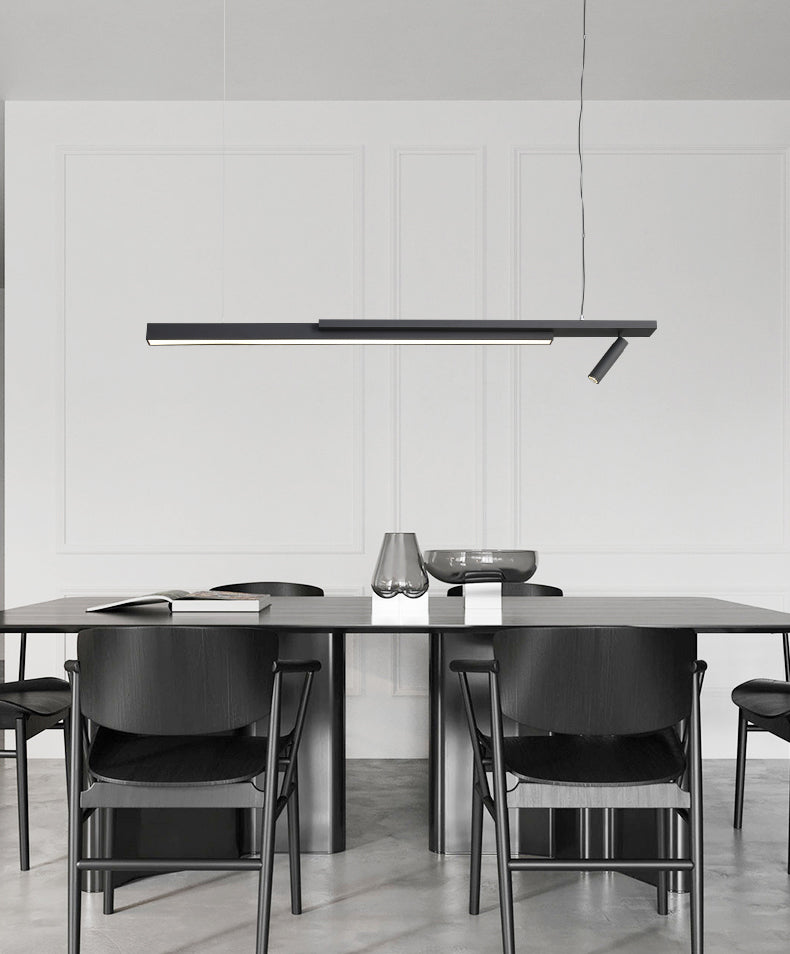 Accesorios de iluminación de lámpara de iluminación lineal de metal lineal lámpara de iluminación moderna