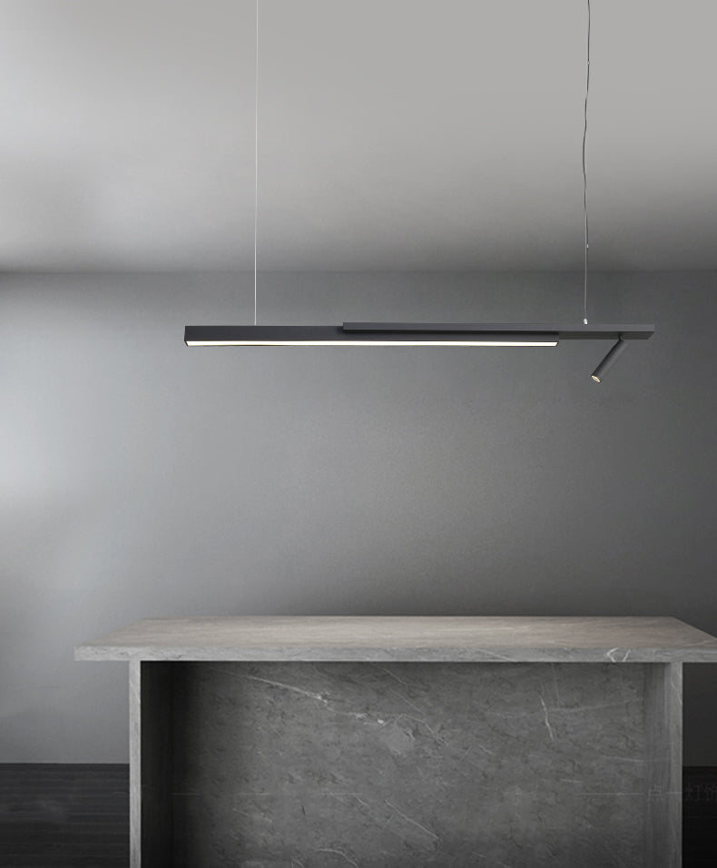 Accesorios de iluminación de lámpara de iluminación lineal de metal lineal lámpara de iluminación moderna