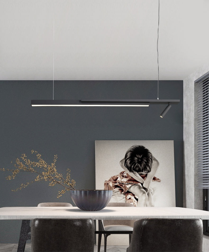 Accesorios de iluminación de lámpara de iluminación lineal de metal lineal lámpara de iluminación moderna