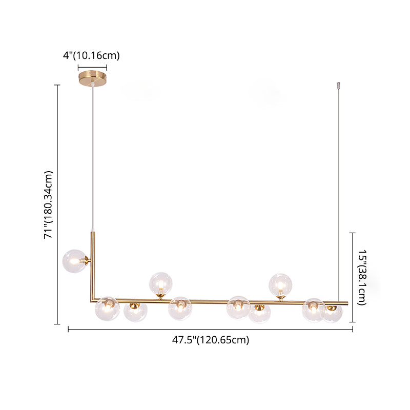 10 Lichte keukeneiland hanglage lineaire hanglampen eiland verlichtingsarmaturen