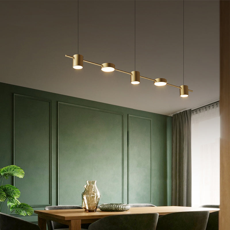 5 Light Kitchen Island Pendant Linear Pendant Lighting Island Light Fixtures