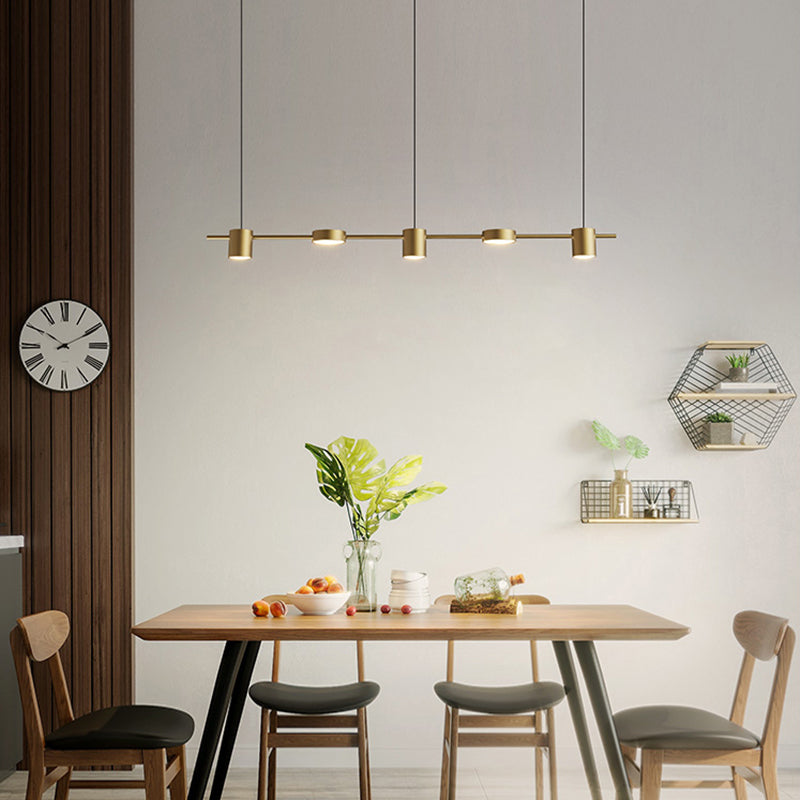 5 Light Kitchen Island Pendant Linear Pendant Lighting Island Light Fixtures