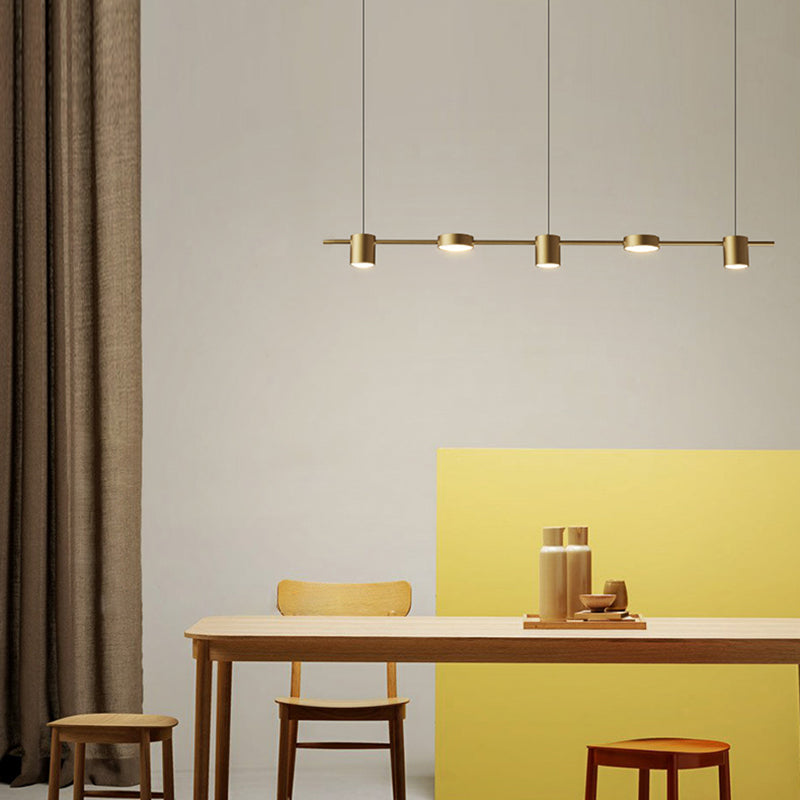 5 Light Kitchen Island Pendant Linear Pendant Lighting Island Light Fixtures