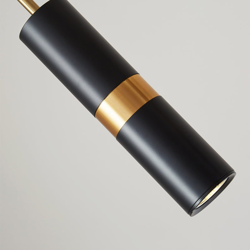 7 îlot de cuisine légère pendentif lustre linéaire Éclairage de l'île contemporaine