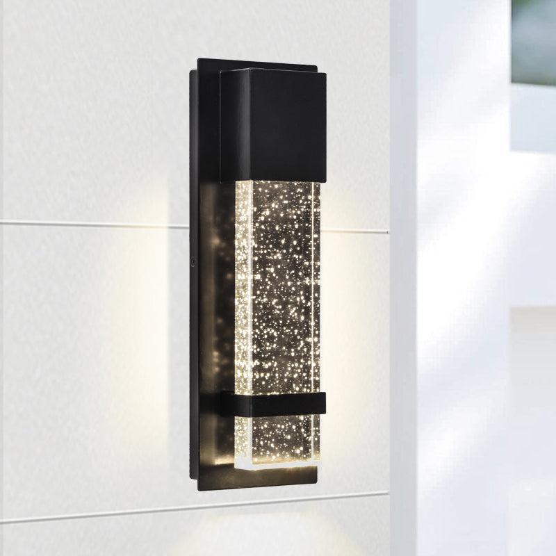 Moderne glazen rechthoekige wandwandcontino