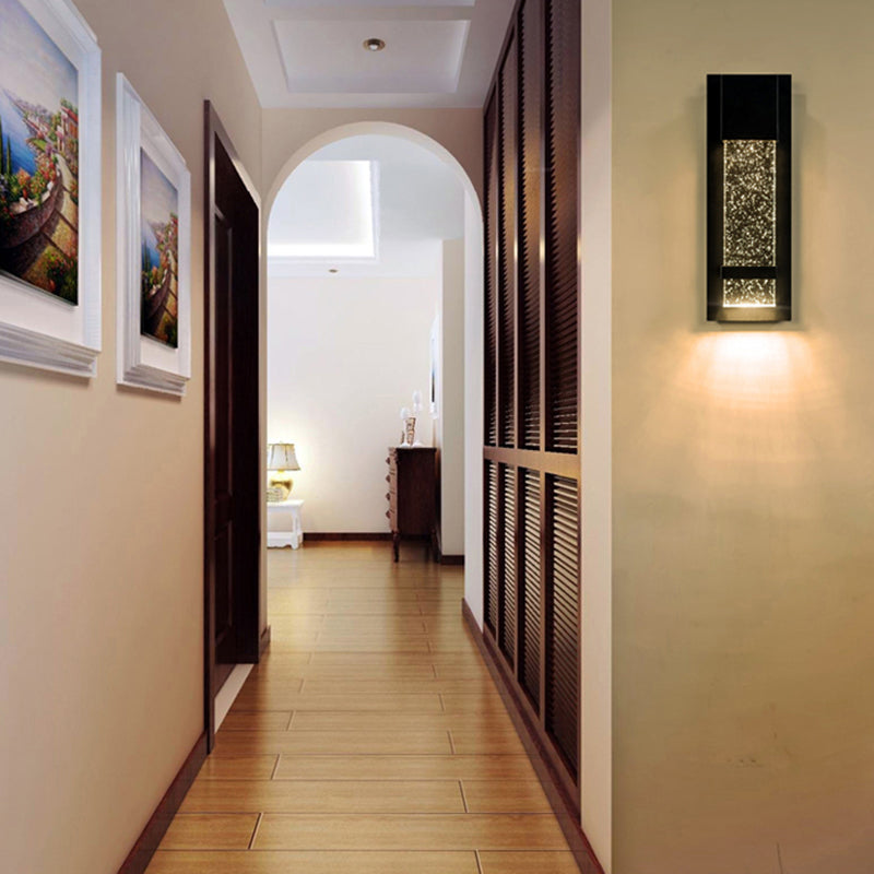 Moderne glazen rechthoekige wandwandcontino