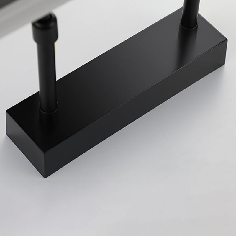 Mur mural linéaire concis moderne Lampe murale extensible en fer laqué avec ombre acrylique