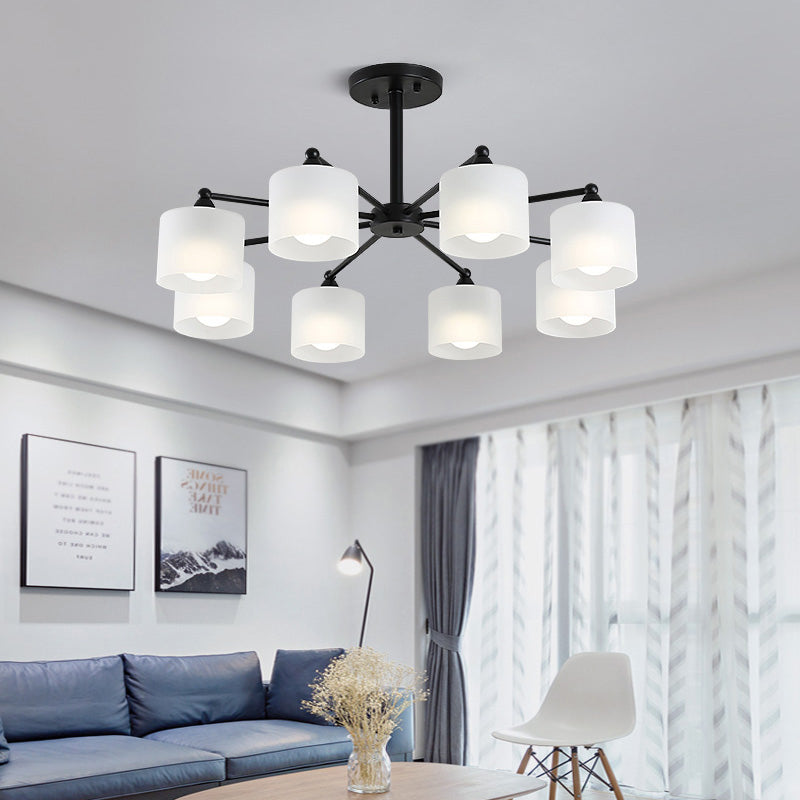 Lampade a sospensione di vetro contemporanei per le lampadario per soggiorno per soggiorno per soggiorno