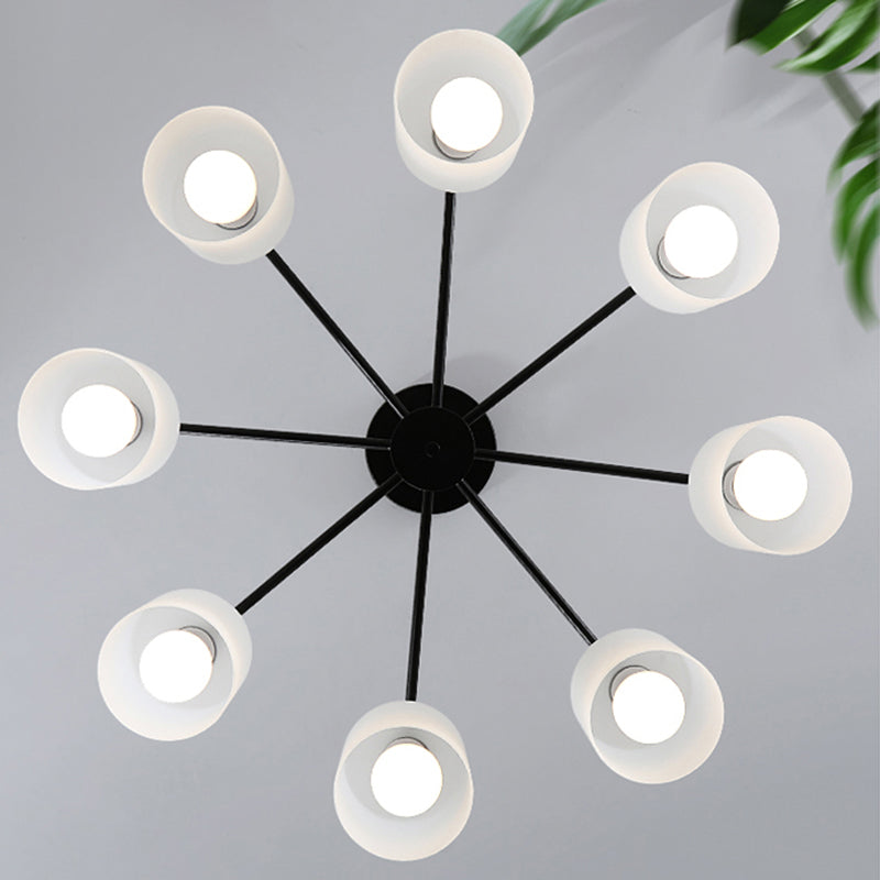 Lampade a sospensione di vetro contemporanei per le lampadario per soggiorno per soggiorno per soggiorno