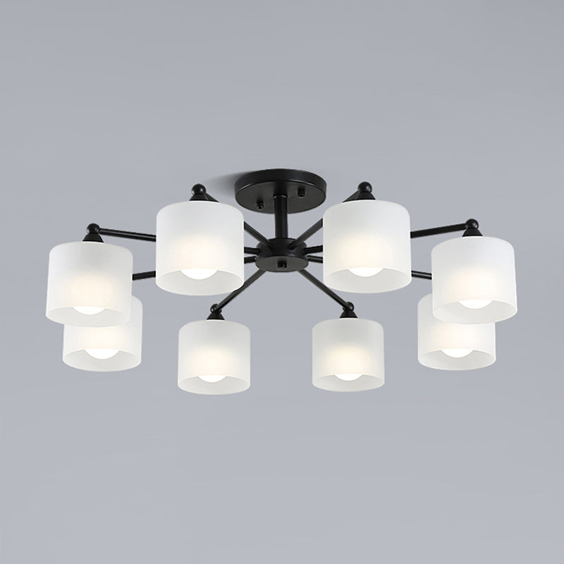 Lampade a sospensione di vetro contemporanei per le lampadario per soggiorno per soggiorno per soggiorno