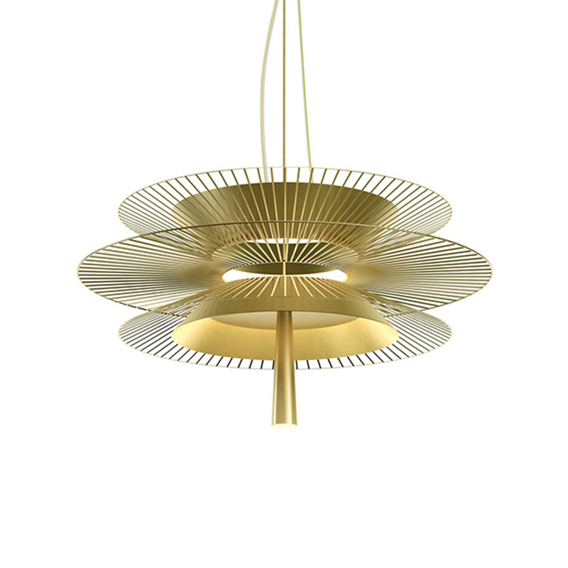 Metal Contemporary Hanging Pendant Light 1-Light Drop Pendant for Dining Room