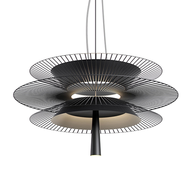 Metal Contemporary Hanging Pendant Light 1-Light Drop Pendant for Dining Room