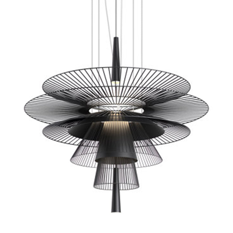 Metal Contemporary Hanging Pendant Light 1-Light Drop Pendant for Dining Room