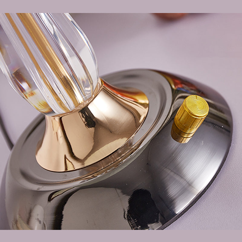 Ultra-moderne Einfachheit Domtisch Lampe weiße Glas Nachttisch-Lampe für Schlafzimmer