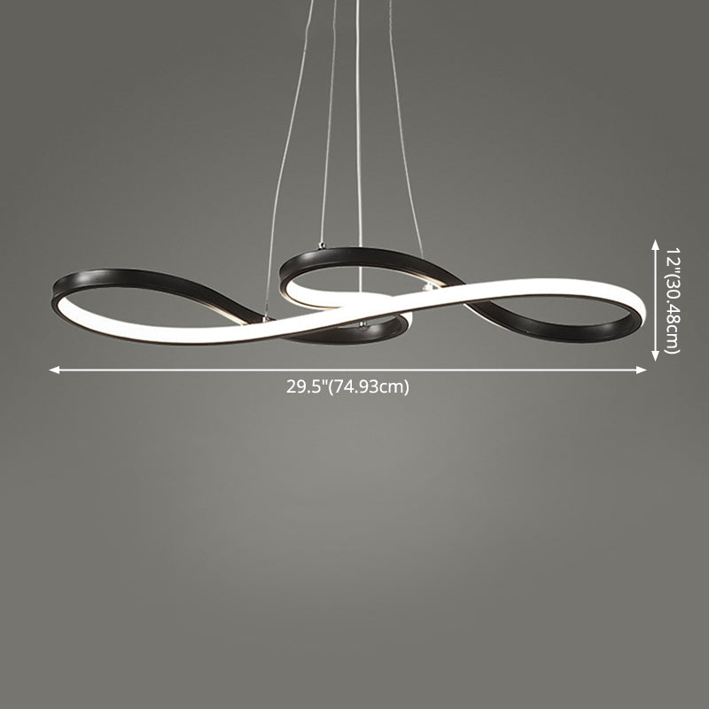 29.5 "brede moderne stijl hangende verlichtingsarmaturen voor eetkamer slaapkamer woonkamer