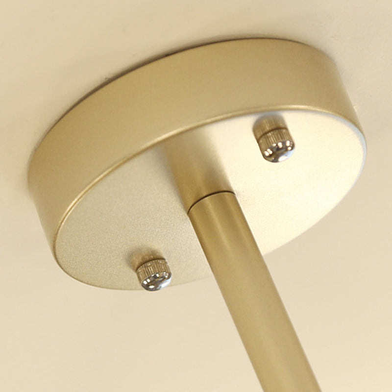 Plafonnier Design à ampoule nue de Style industriel, luminaire rétro pour salon