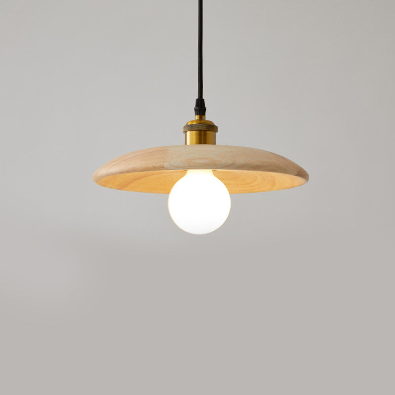 Luminaire à manger en bois de pentification de style nordique de style nordique