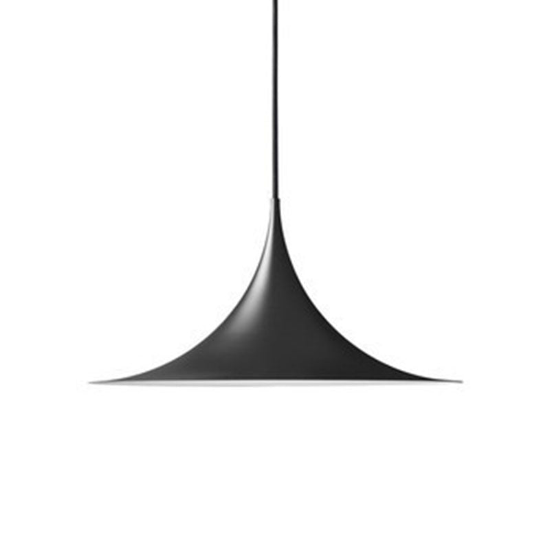 Contemporain 1 Head Metal Pender Light Fitting Cone Suspension Lighting Ayémorrat pour salle à manger