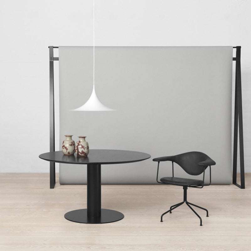 Contemporain 1 Head Metal Pender Light Fitting Cone Suspension Lighting Ayémorrat pour salle à manger