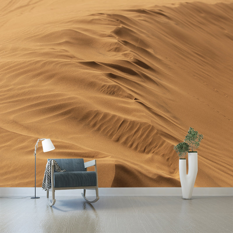 Huge Desert View Mural Wallpaper Water-Proof Wall Covering for Sleeping Room