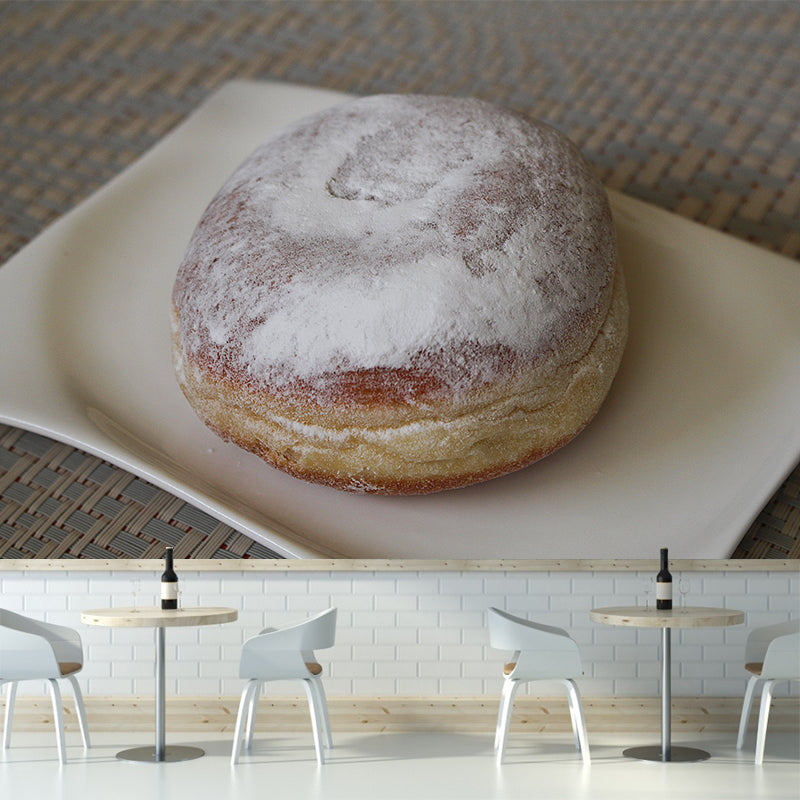 Tasty Dessert Mural Decal Modern Decorative Dessert Shop Wall Art, Stain Resistant