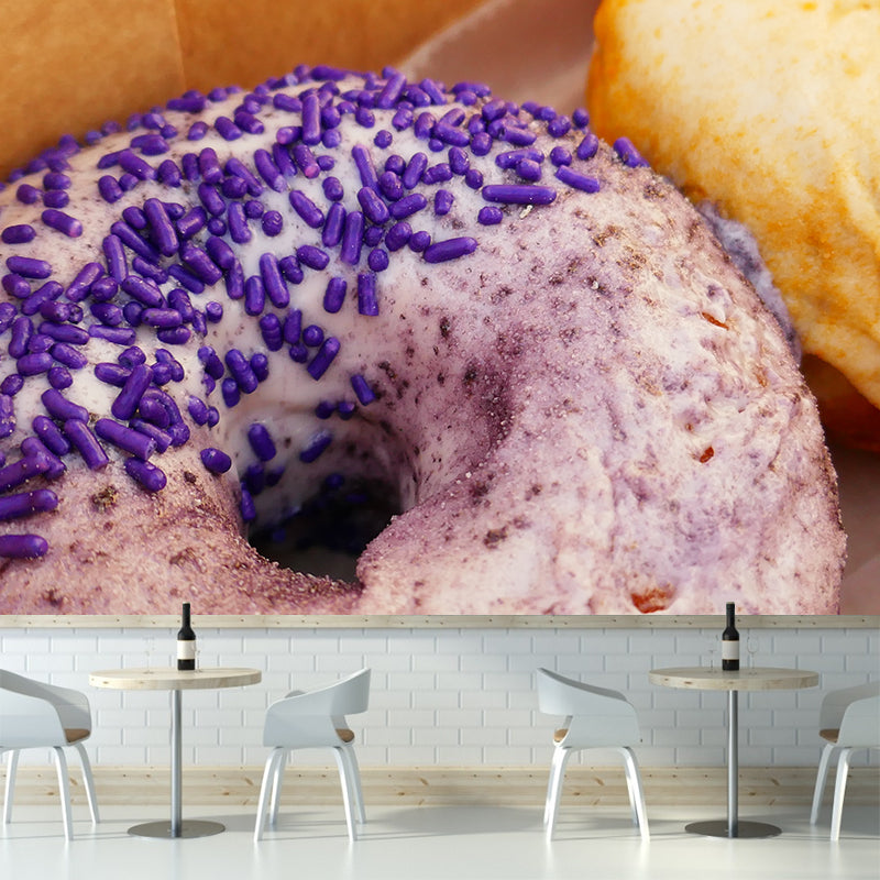 Tasty Dessert Mural Decal Modern Decorative Dessert Shop Wall Art, Stain Resistant