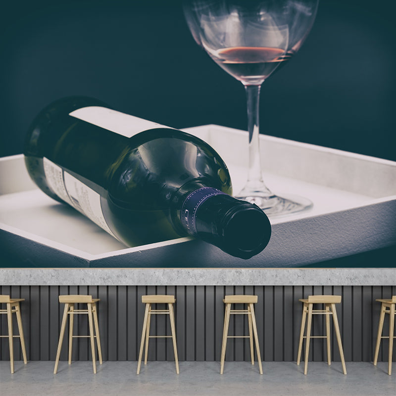 Different Series of Wine Mural Wallpaper for Bar Shop,Personalized Size Available