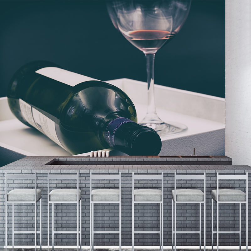 Different Series of Wine Mural Wallpaper for Bar Shop,Personalized Size Available