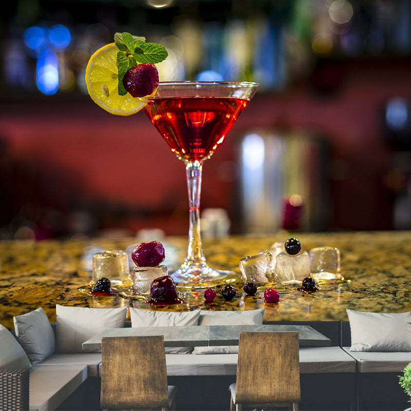 Grape Wine Wall Mural Modern Decoration for Bar Restaurant, Custom Size Available