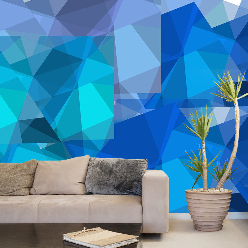 Illustration Abstract Wall Mural for Sitting Room Waterproof, Custom Size Available