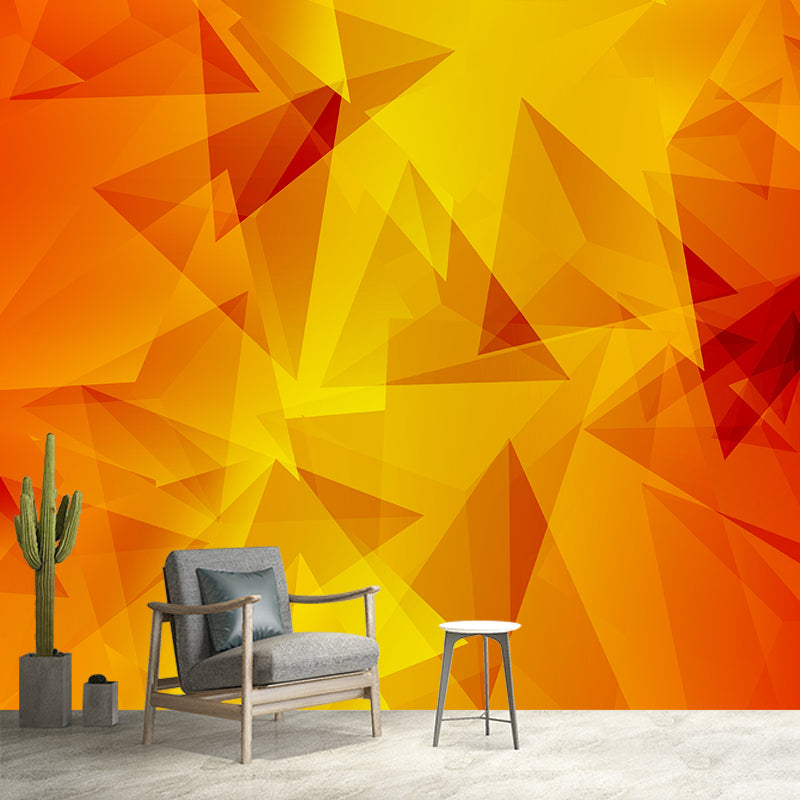 Illustration Abstract Wall Mural for Sitting Room Waterproof, Custom Size Available