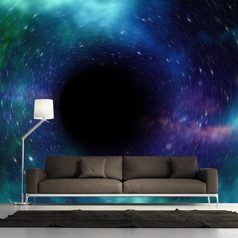 Dark Universe Night Mural Decal Stain Resistant
Wall Covering, Made to Measure
