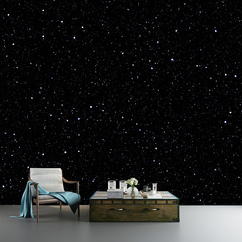 Dark Universe Night Mural Decal Stain Resistant
Wall Covering, Made to Measure