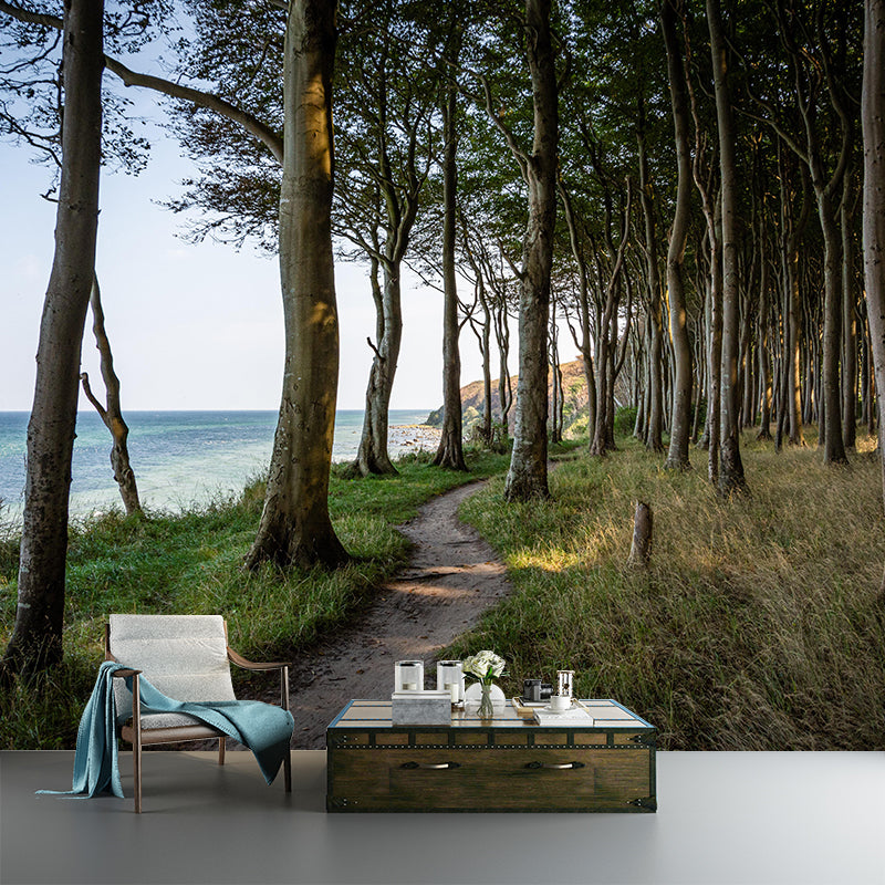 Forest Full of Spring Mural Wallpaper for Decoration Modern Living Room Wall Covering