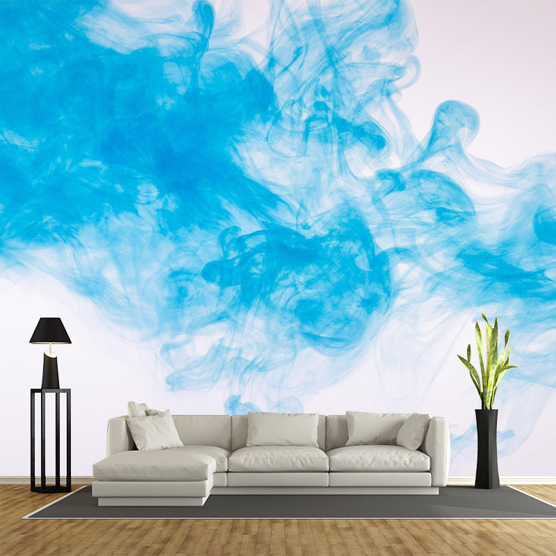 Modern Novelty Style Ink Blooming Mural Decal Abstract Wall Art Multiple Sizes Available