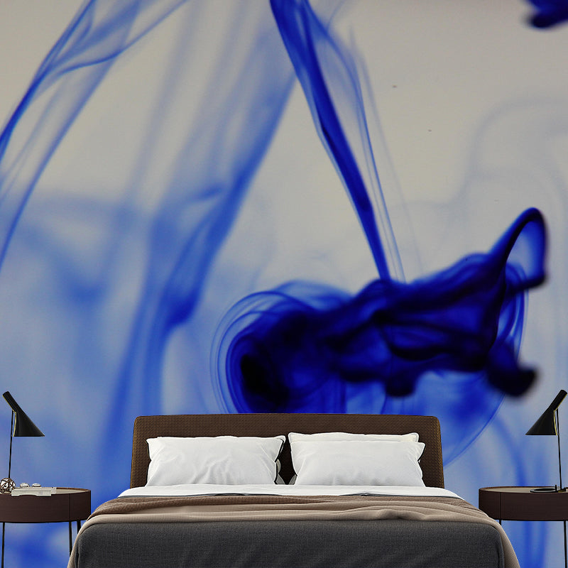 Modern Novelty Style Ink Blooming Mural Decal Abstract Wall Art Multiple Sizes Available