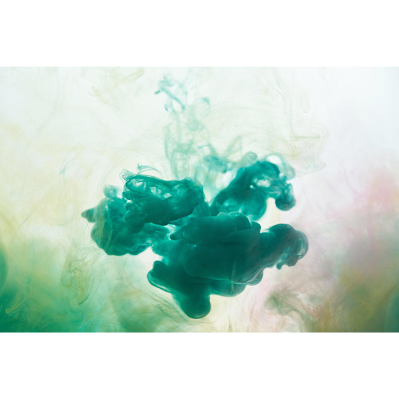 Modern Style Ink Blooming Mural Decal Novelty Mildew Resistant Abstract Wall Art