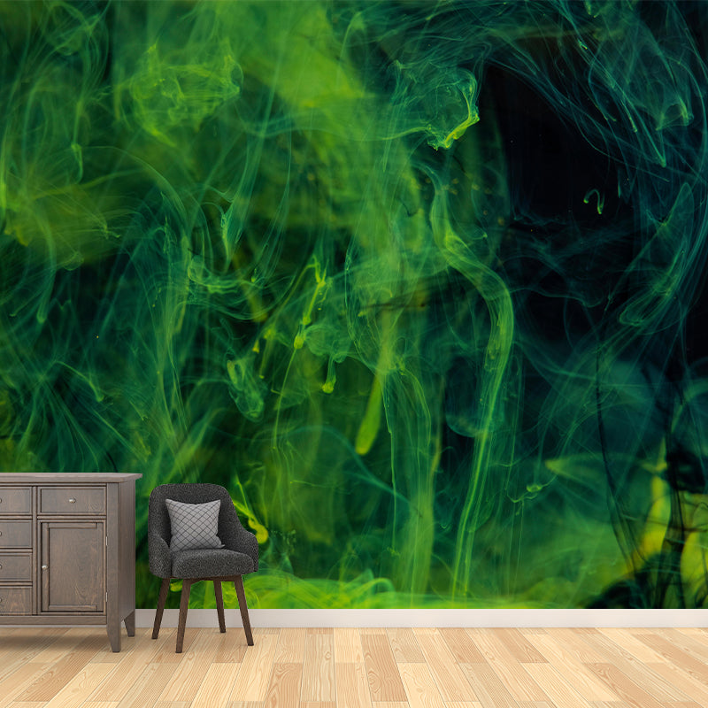 Mildew Resistant Ink Blooming Mural Decal Modern Novelty Abstract Wall Art