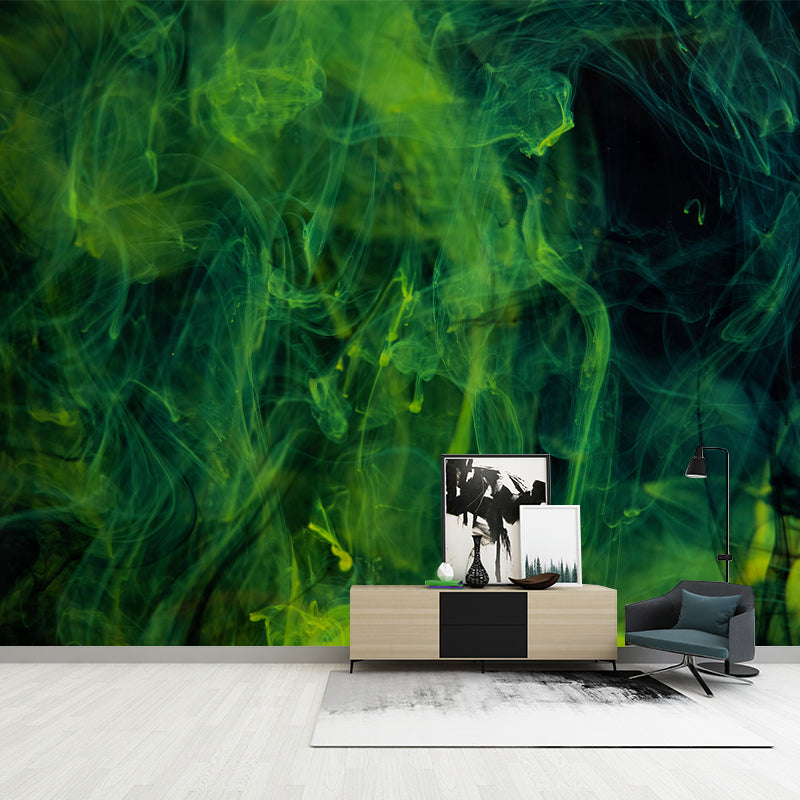 Mildew Resistant Ink Blooming Mural Decal Modern Novelty Abstract Wall Art