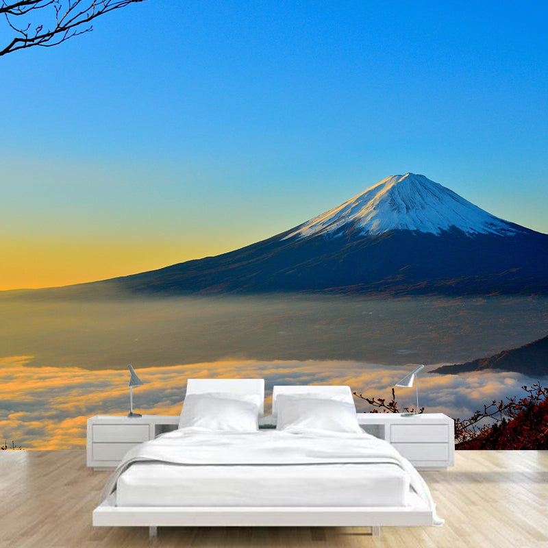 Mount Fuji View Mural Contemporary Eco-friendly Material Home Wall Covering