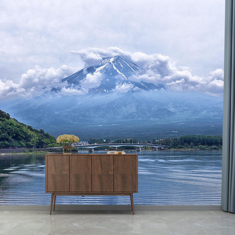 Mount Fuji View Mural Contemporary Eco-friendly Material Home Wall Covering