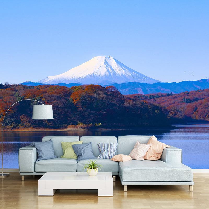 Mount Fuji View Mural Contemporary Eco-friendly Material Home Wall Covering