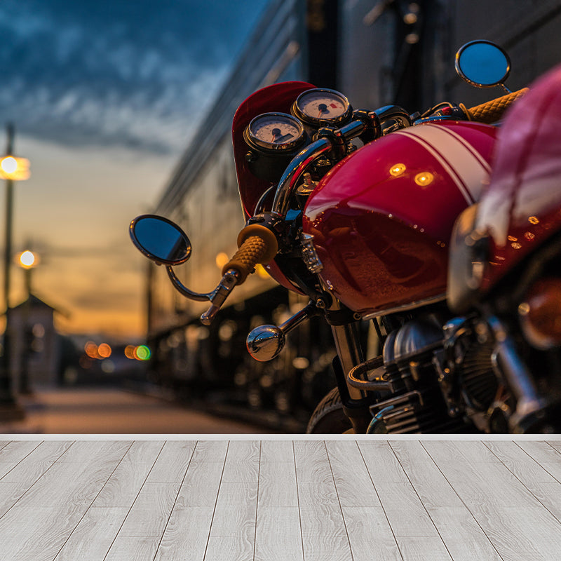 Photography Horizontal Mural Decal Decorative Wall Covering for Accent Wall