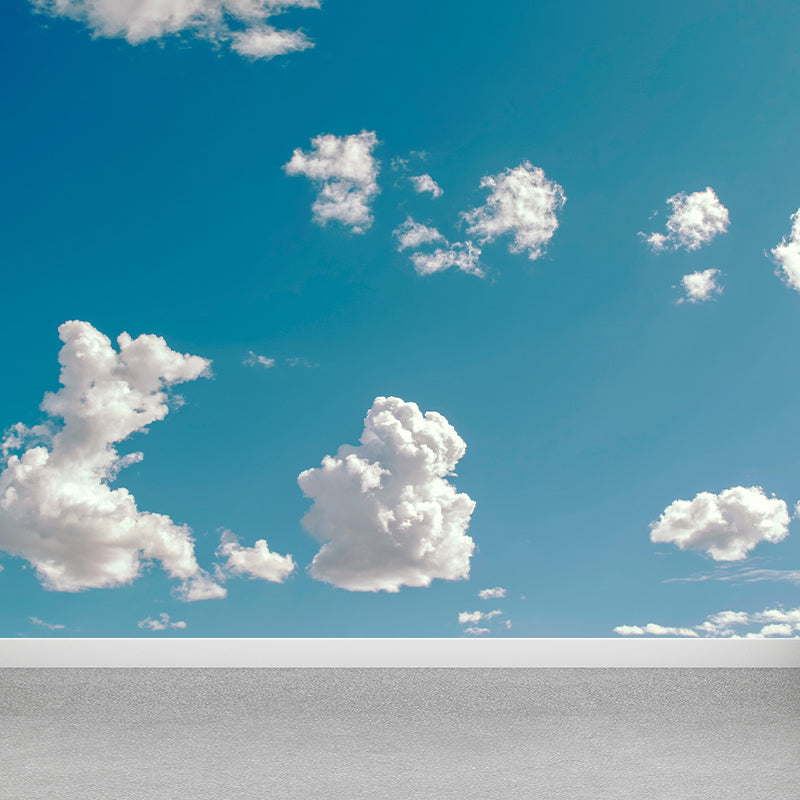 Photography Good Weather Wallpaper Mural Moisture Resistant Wall Covering for Decoration