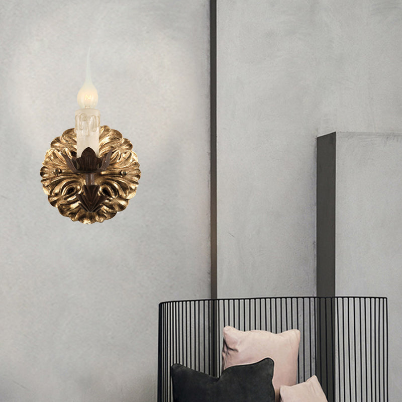 Óxido iluminación de pared de una sola luz
