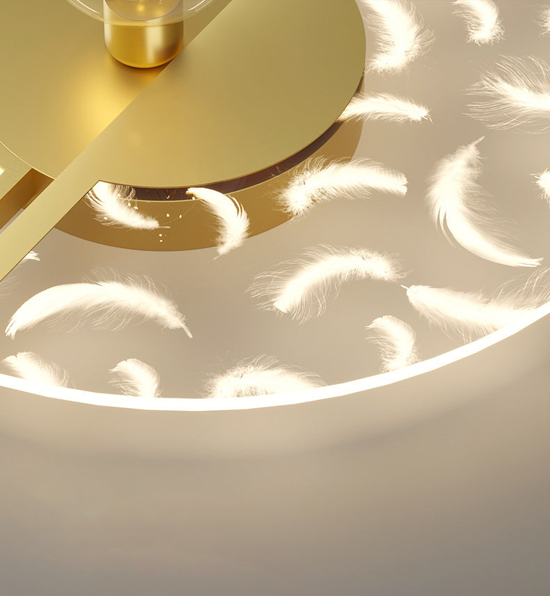 Round Flush Light Fixtures Eenvoud Acryl Plafond Light Fixtures voor Slaapkamer