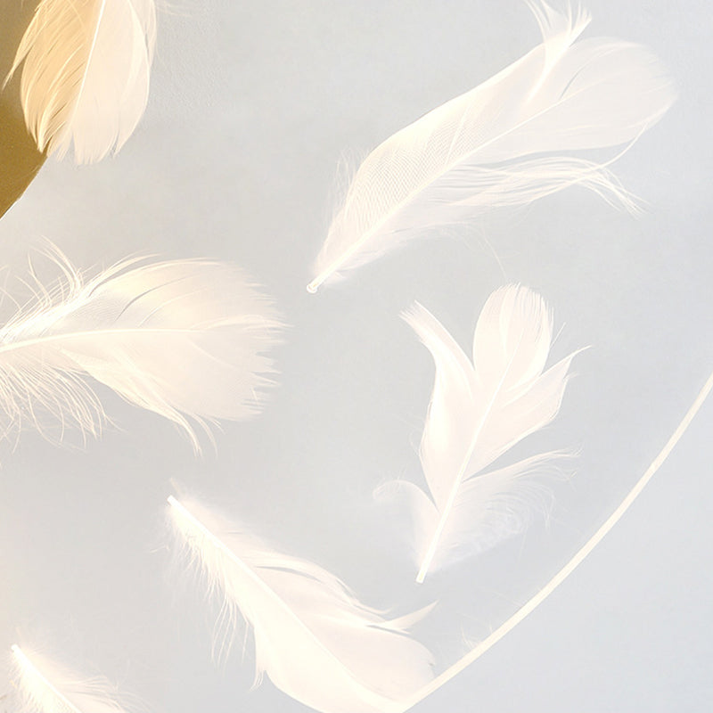 Round Flush Light Fixtures Eenvoud Acryl Plafond Light Fixtures voor Slaapkamer